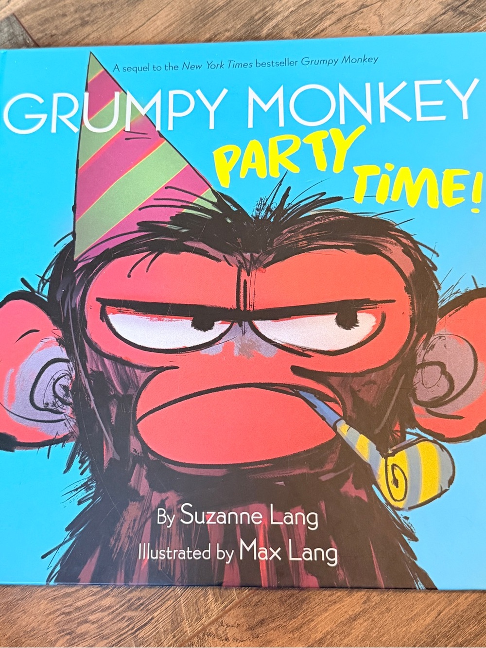 Grumpy Monkey Party Time! Children's Illustrated hardcover book